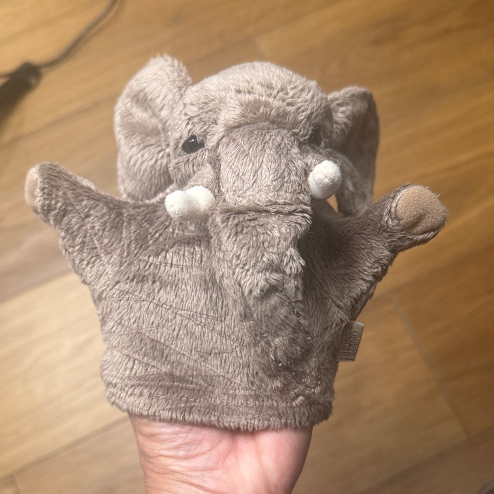 Folkmanis Little Elephant Hand Puppet